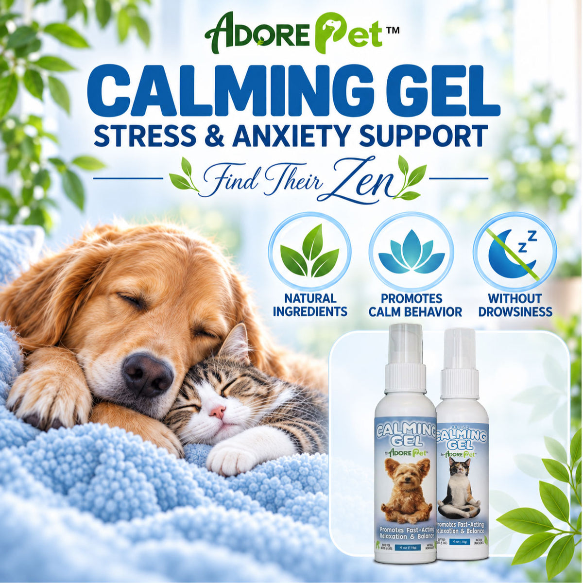 Calming Gel - 4 oz.